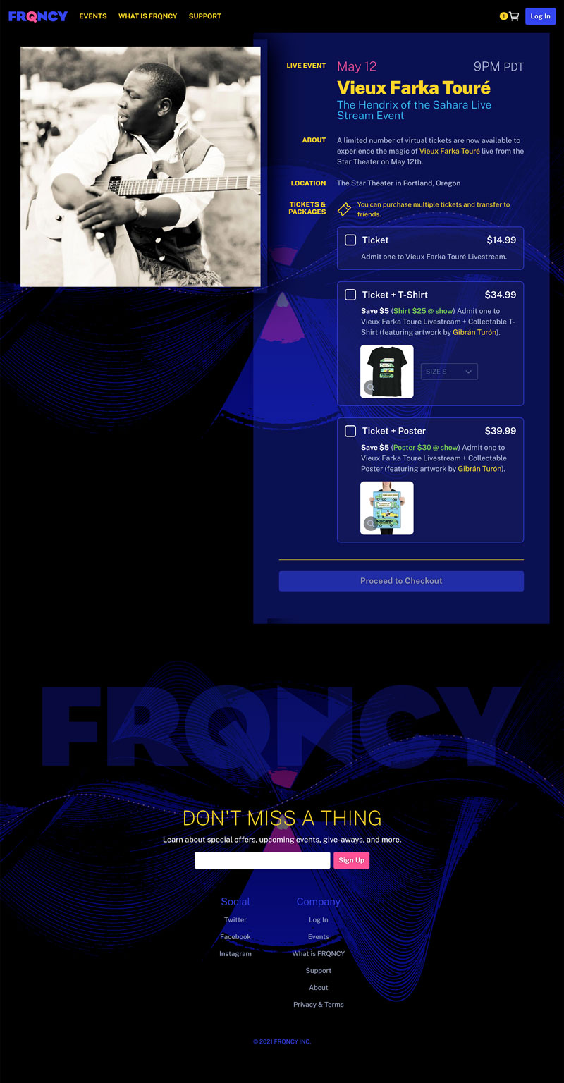 FRQNCY Site