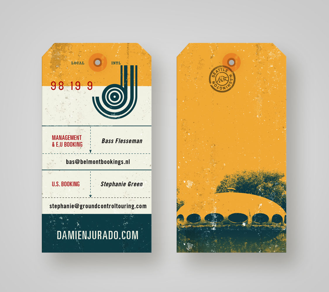 Damien Jurado Tour Cards